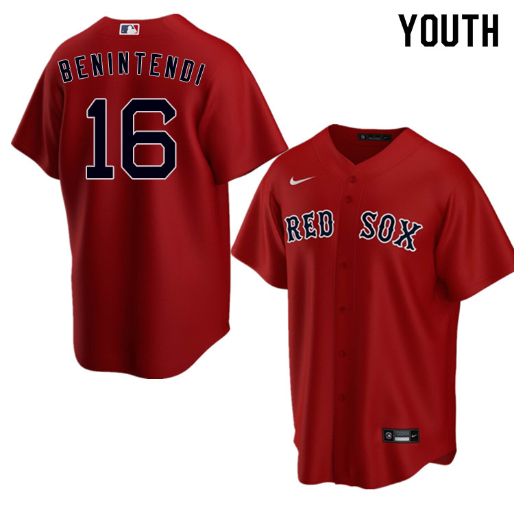 Nike Youth #16 Andrew Benintendi Boston Red Sox Baseball Jerseys Sale-Red